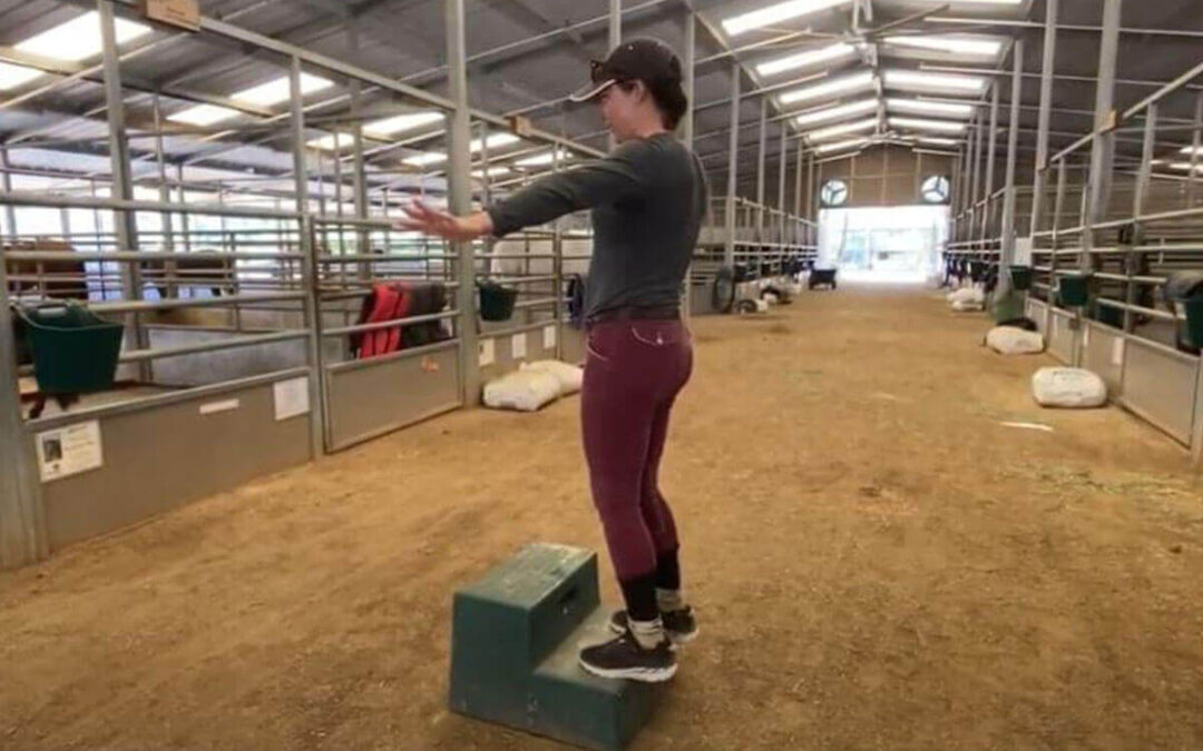 At Home Riding Skills: Heels & Balance